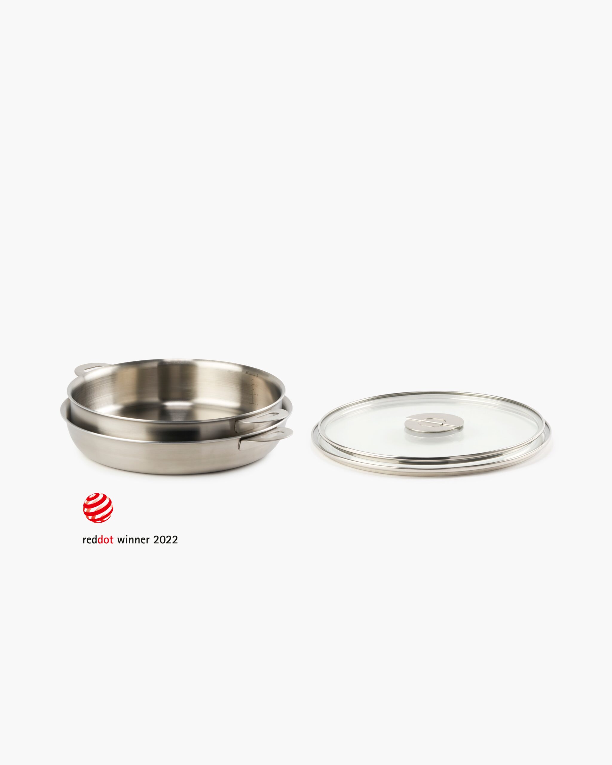 ENSEMBL Stackware Core2 Cookware Stainless Steel Red Dot Design Award Winning.