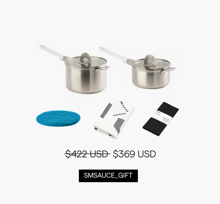 Small and Medium Saucepan Stackware Gift Bundle
