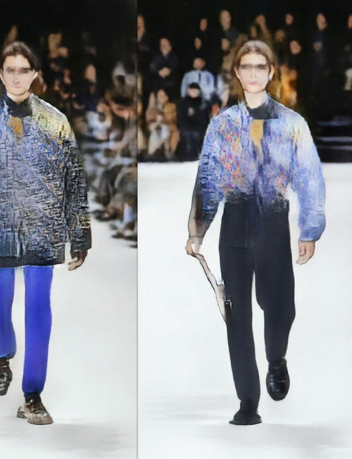 Robbie Barrat Balenciaga AI Fashion Runway Design