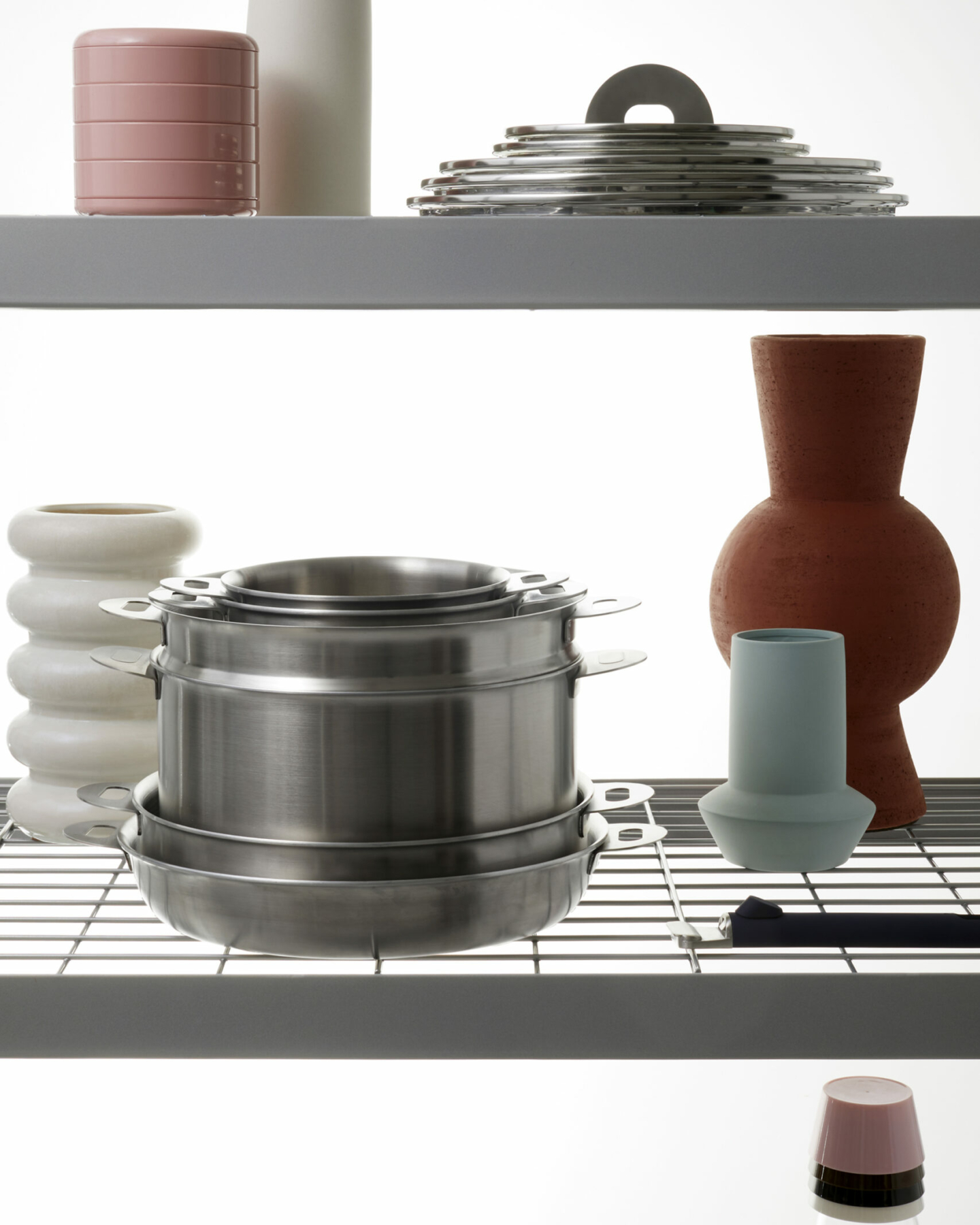 ENSEMBL Stackware cookware and lids