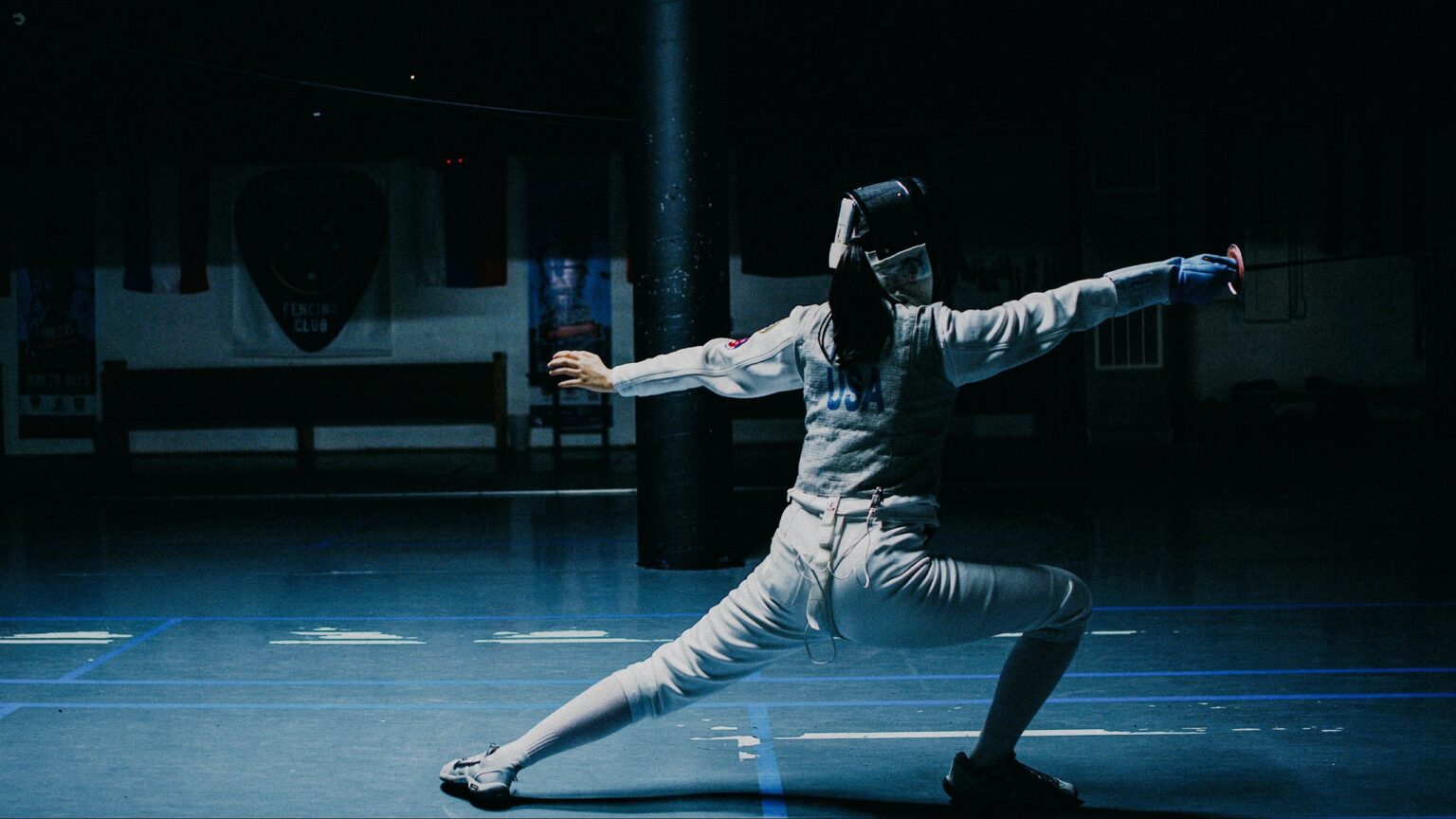 International Women's Day Female Fighter Fencing