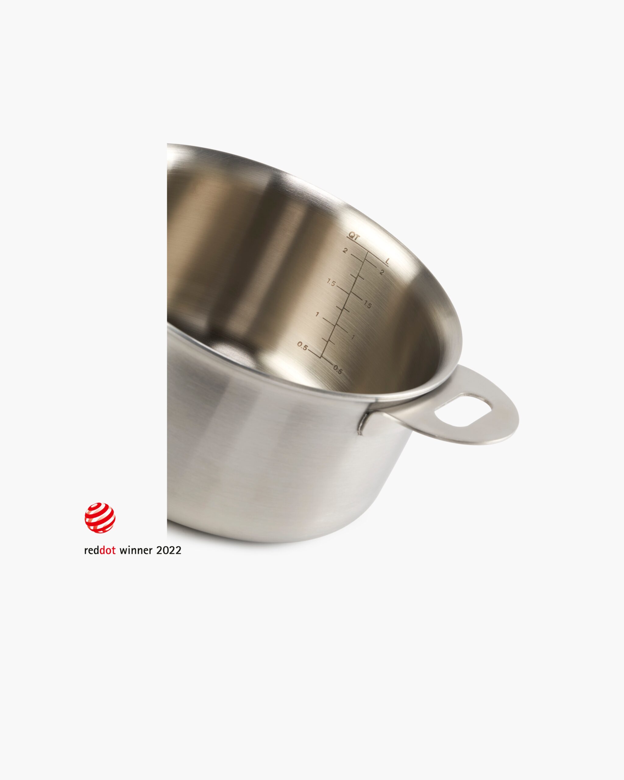 ENSEMBL Stackware Small Saucepan Cookware Stainless Steel Red Dot Design Award Winning.