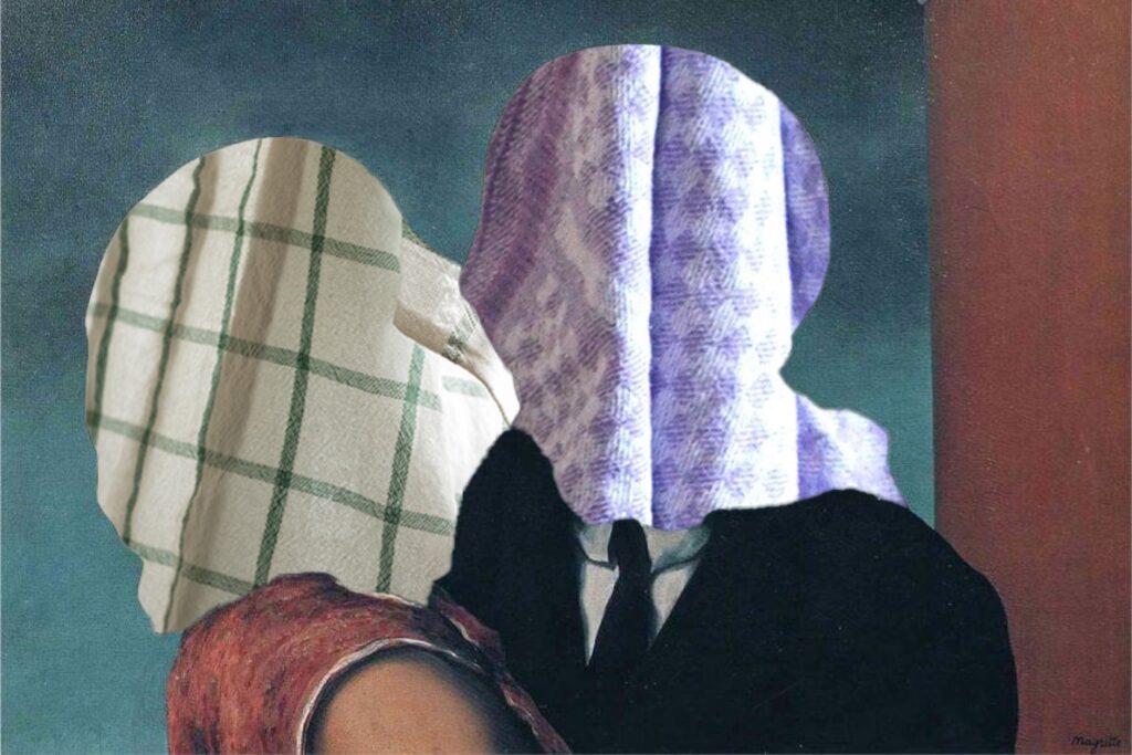 Dishcloth Magritte Painting ENSEMBL Re:Clean
