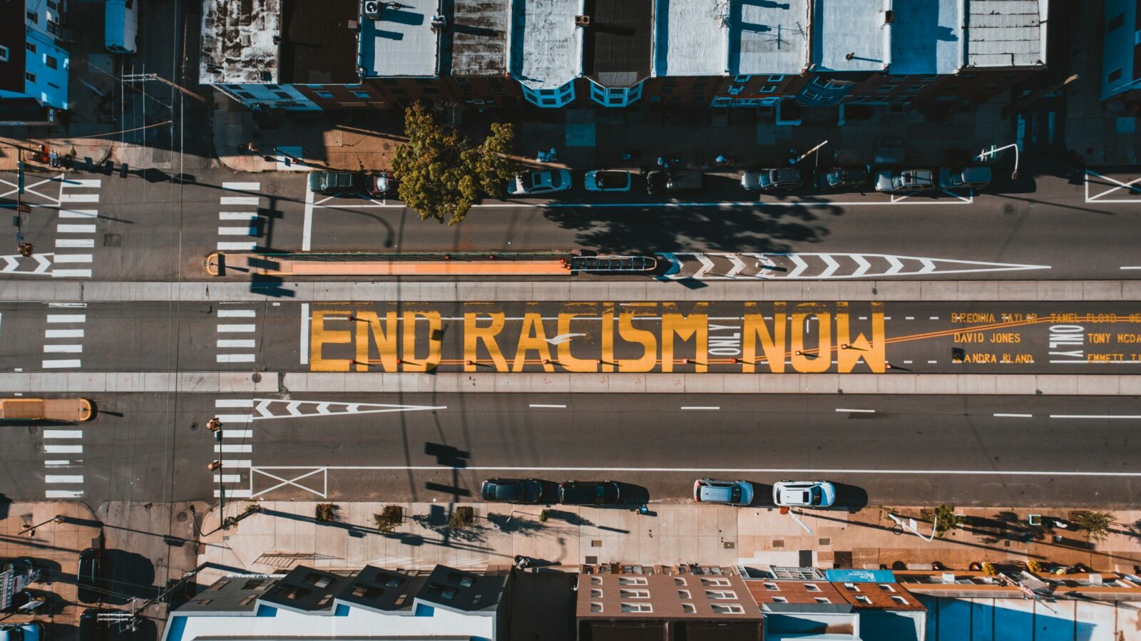 End Racism Now Mural