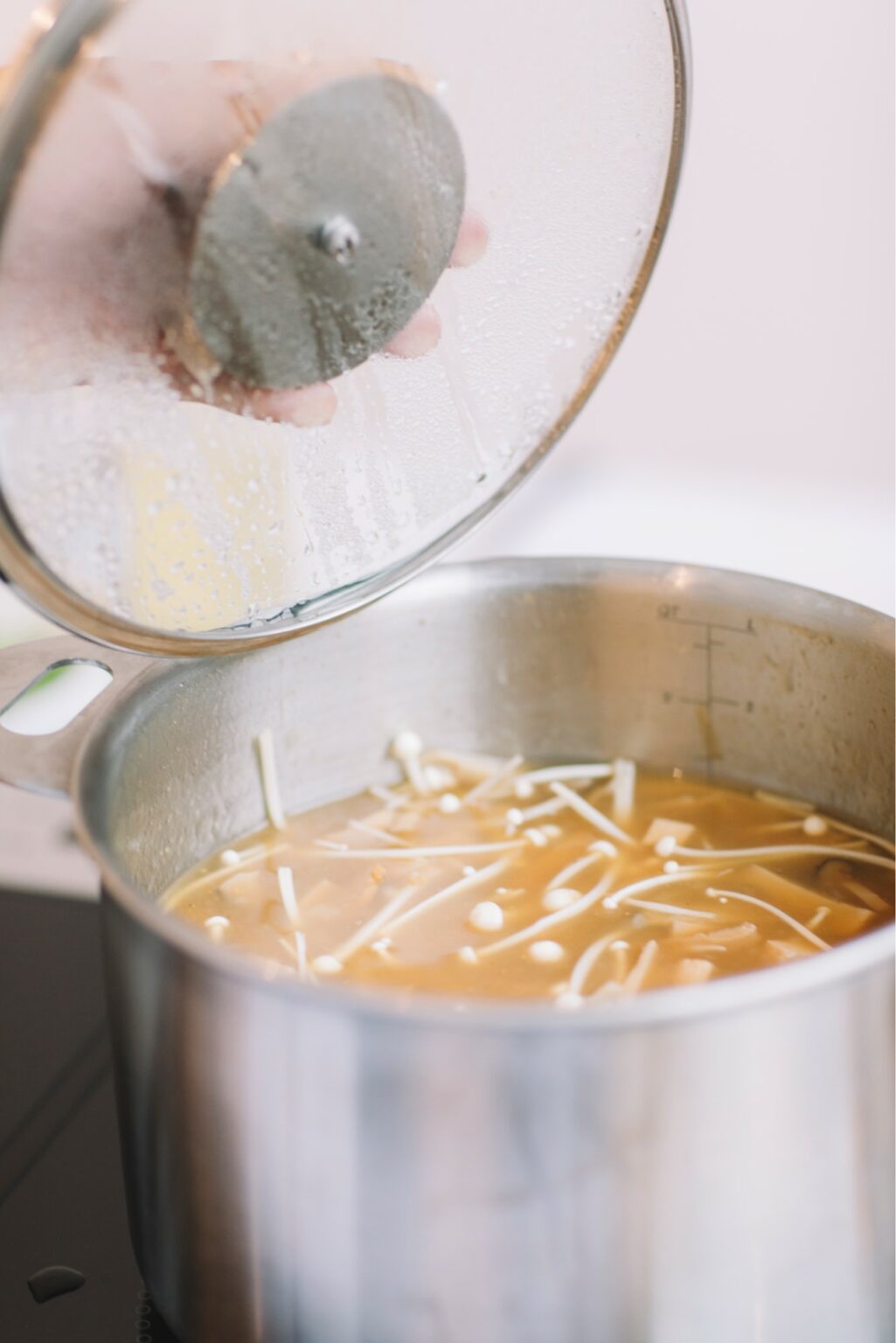 Hot and Sour Soup in ENSEMBL Stackware saucepan