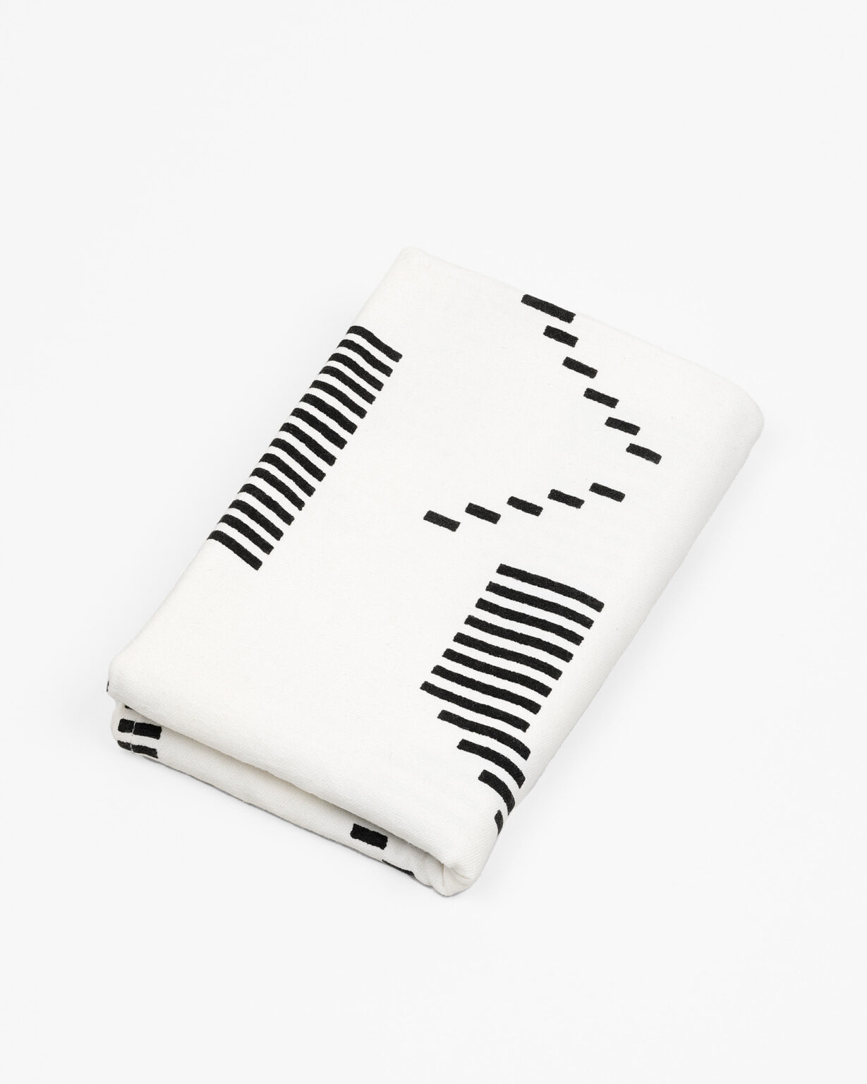 Montreal Towel Kitchen Towel 100% Cotton Block Print Design