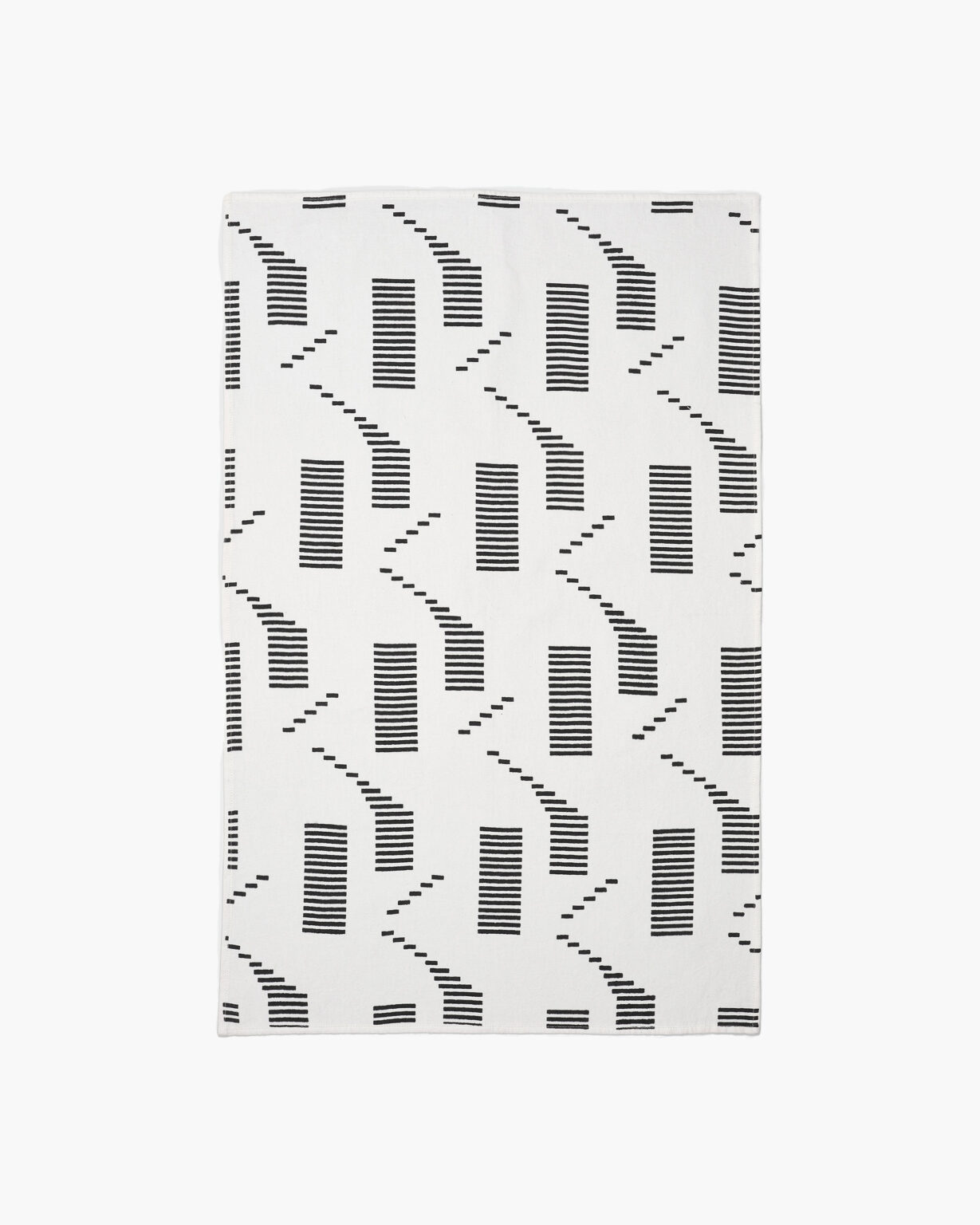 Montreal Towel Kitchen Towel 100% Cotton Block Print Design