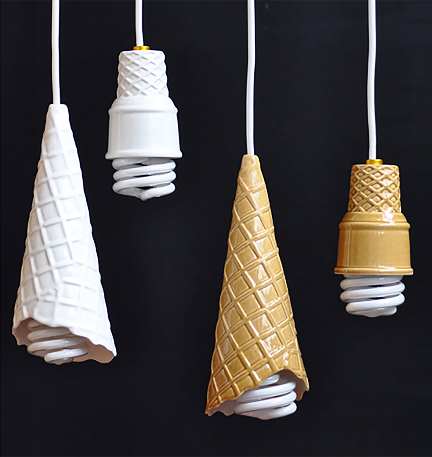 Reimagining ENSEMBL cone lamps by Alex Garnett