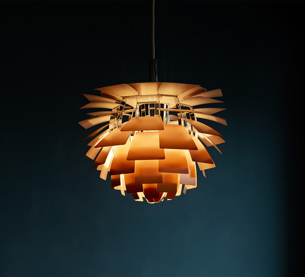 Artichoke lamp Poul Henningsen ENSEMBL danish lighting