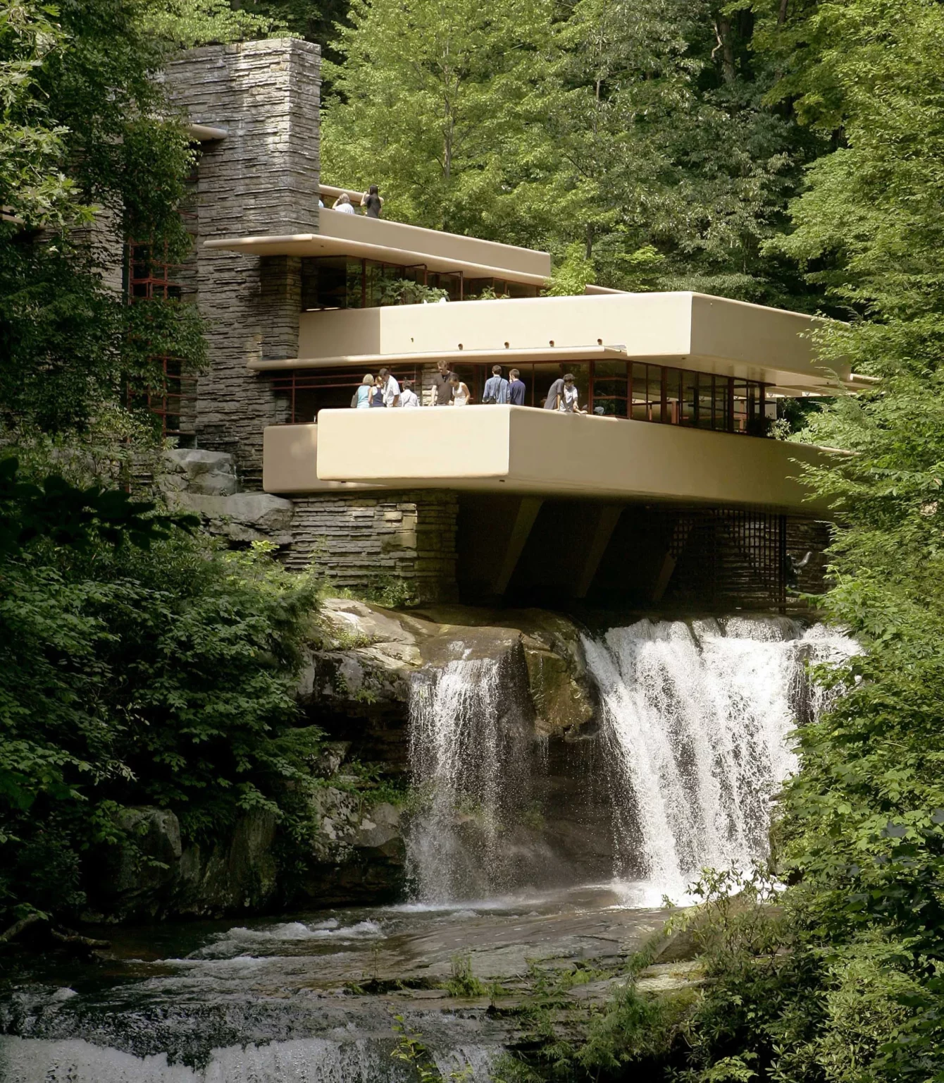 Frank Lloyd Wright Fallingwater house